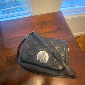 Black Quilted Kate Spade Crossbody Bag